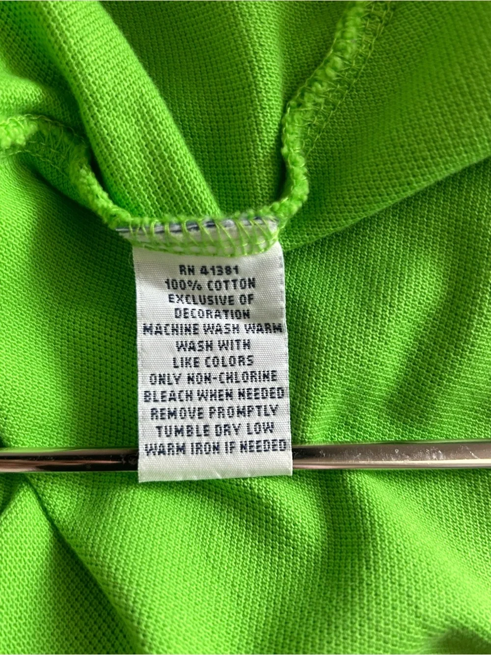 Polo Ralph Lauren Polo Shirt Men's Size L Green Custom Fit Big Pony